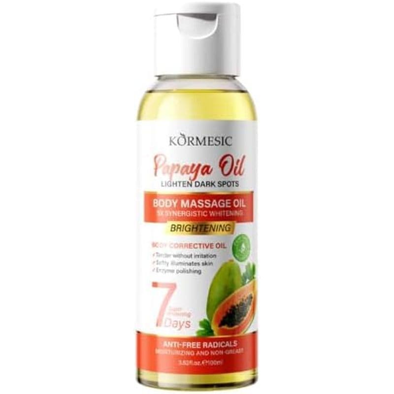 Óleo De Massagem Corporal Natural Count Para Pele Seca E Sensível , Não Gorduroso Cuidados Com A Radiante De 7 Dias