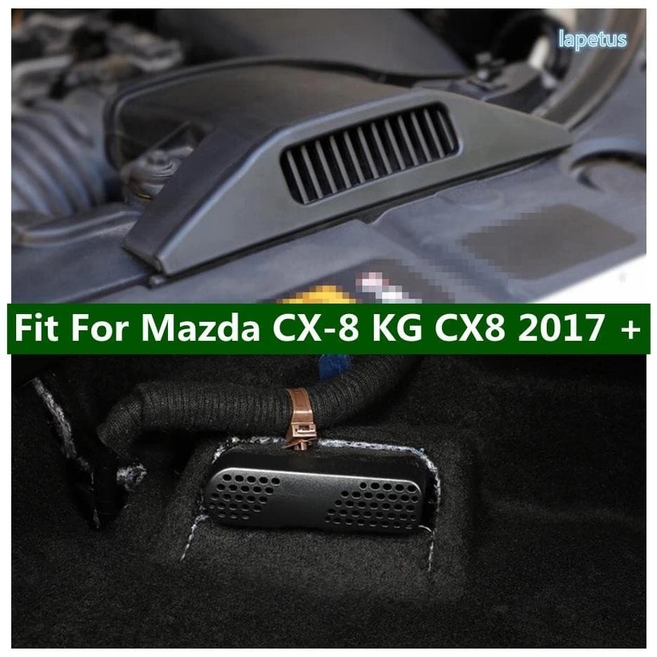 Caixa De Armazenamento Acessórios Para Bandeja De Telefone Mazda CX-8 KG CX8 2017-2021 Protetor De Ventilação Ca Sob O A