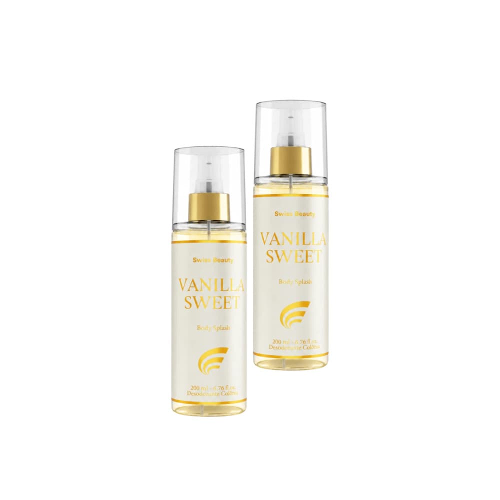 Kit 2 Body Splash 200ml Vanilla Alta Fixação Colônia Belkit