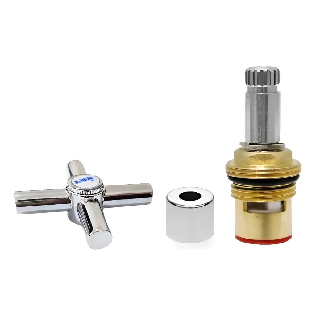 Kit Reparo/acabamento Torneira M18 Com Volante C32 Cromado