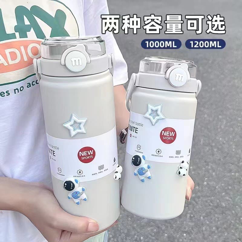 2026 Novo produto Copo térmico para beber duplo de alto valor Copo de água de aço inoxidável de grande capacidade Estuda