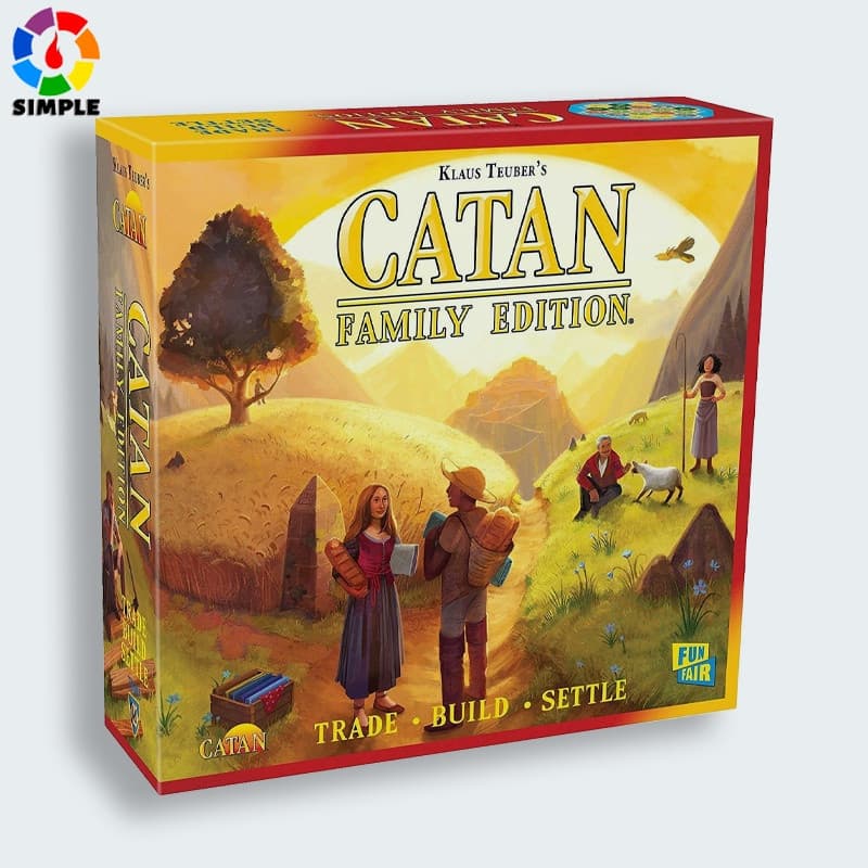 Jogo De Tabuleiro Catan Family Edition