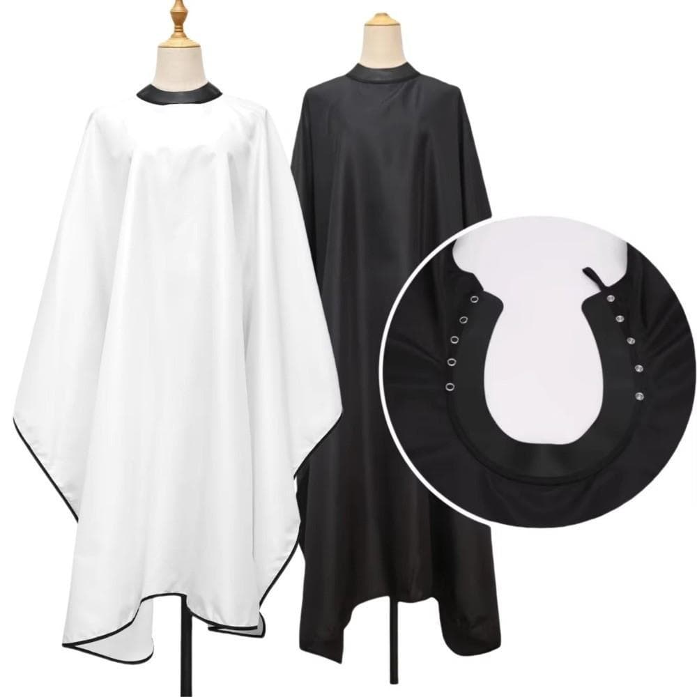 Vestido De Decote De Silicone BORUIB , Capa De Cabeleireiro À Prova D'água Com Gola Antiestática , Fivela Ajustável