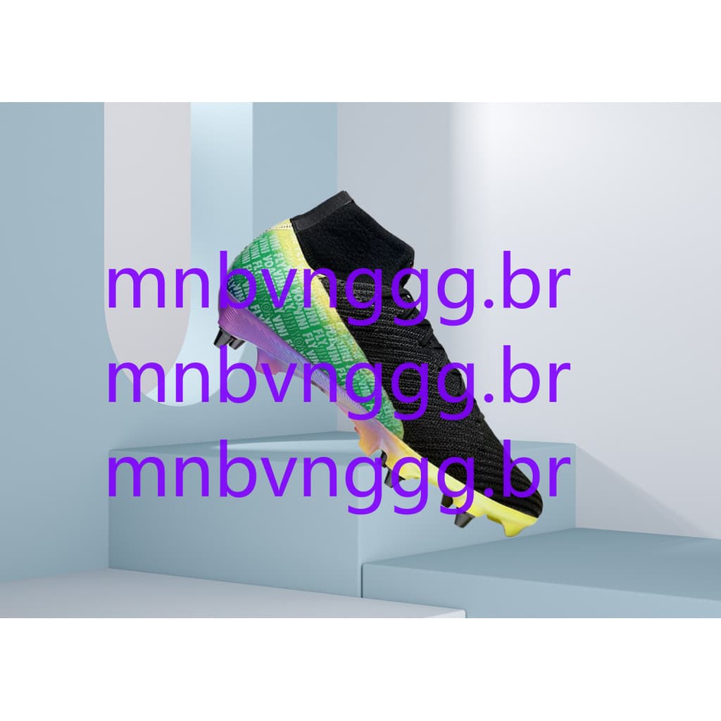 072614 Chuteiras De Futebol Masculinas Botas SG Field High Top Mulheres Campo