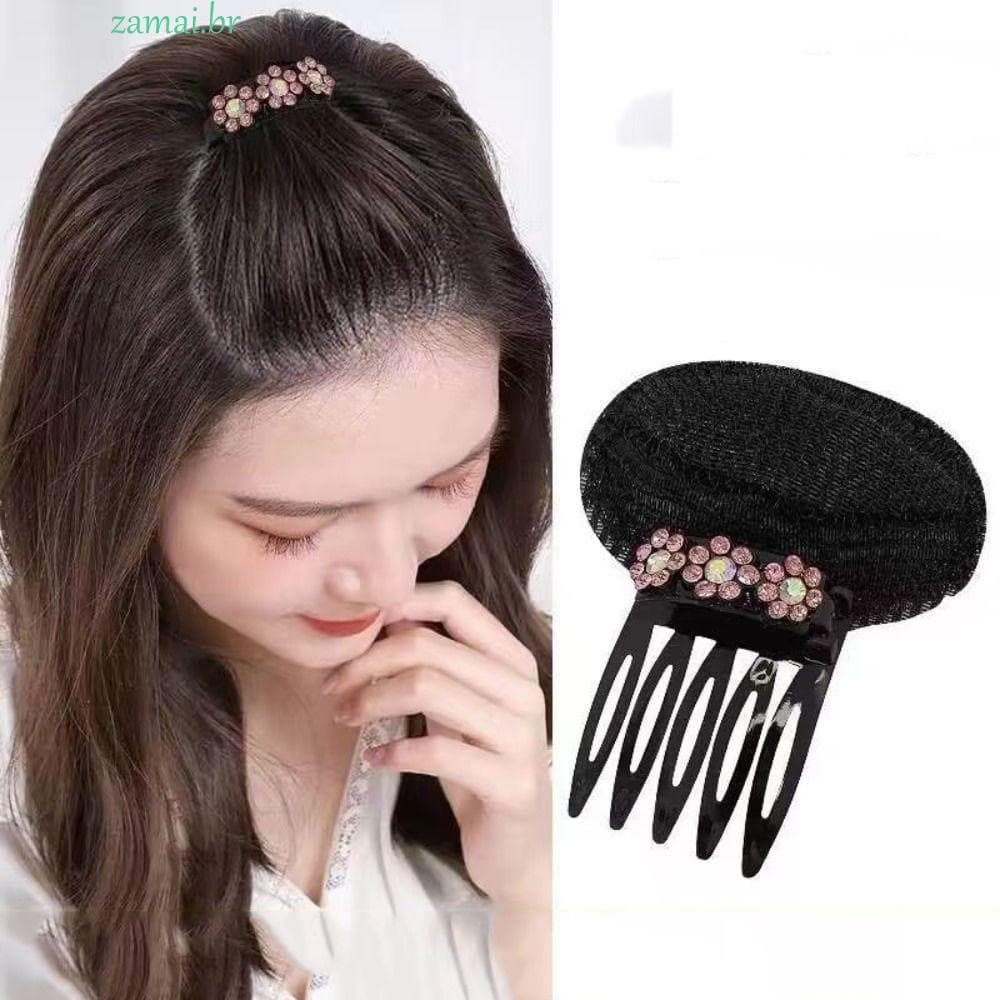 ZAMAI Almofada De Cabeça De Cabelo Puff , Trança Invisível DIY Ferramenta De Estilo , Acessórios Base De Esponja