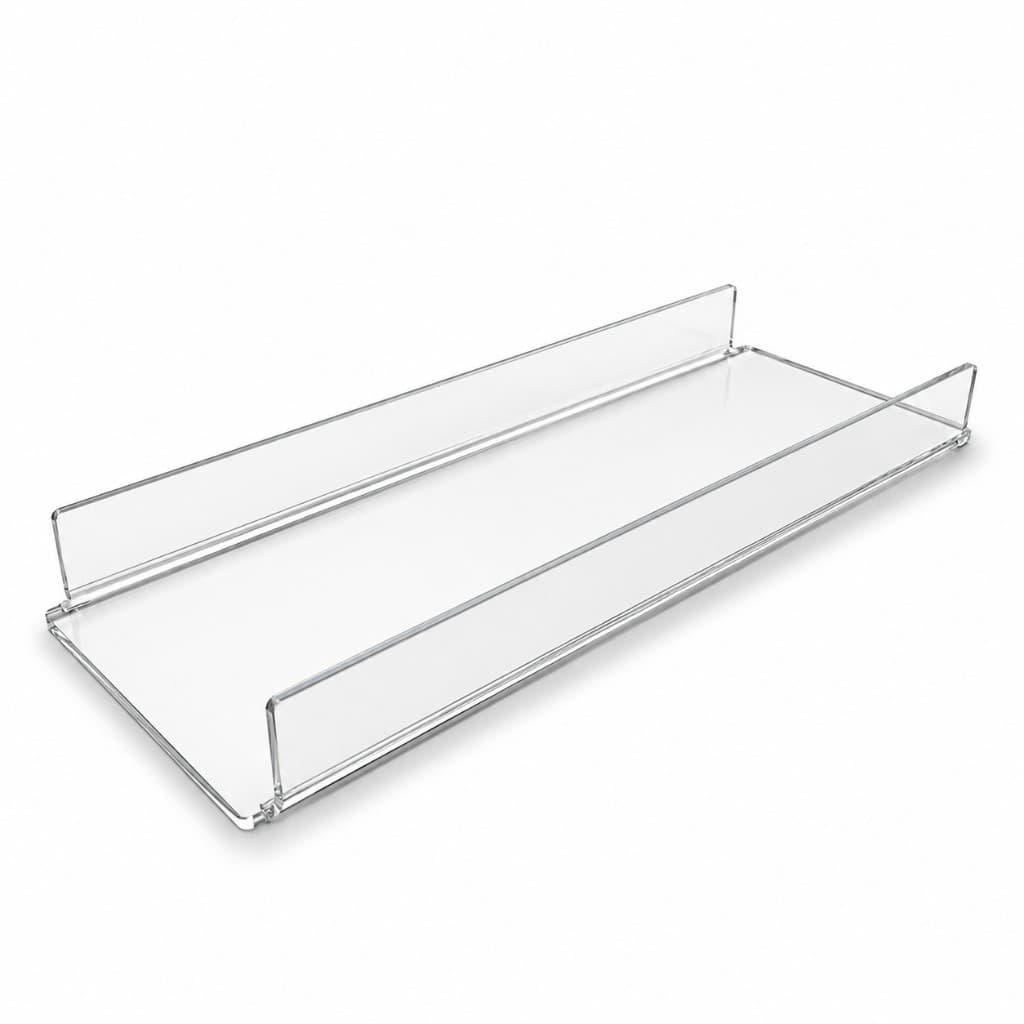 Tampa Slice Cake Acrílico 30x10 Transparente 3mm Para Bolo e Sobremesa