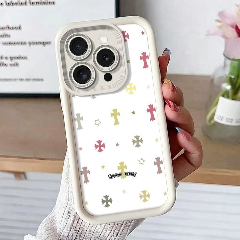 Capinha personalizada para iPhone 11 e 12 série, modelo viral de influenciadores (00002)Cruz