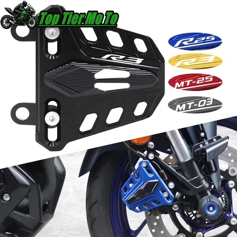 Para YAMAHA MT03 MT25 YZF R25 R3 MT 03 25 R 3 25 2019-2024 2025 2026 Acessórios Da Motocicleta Pinça De Freio Dianteiro