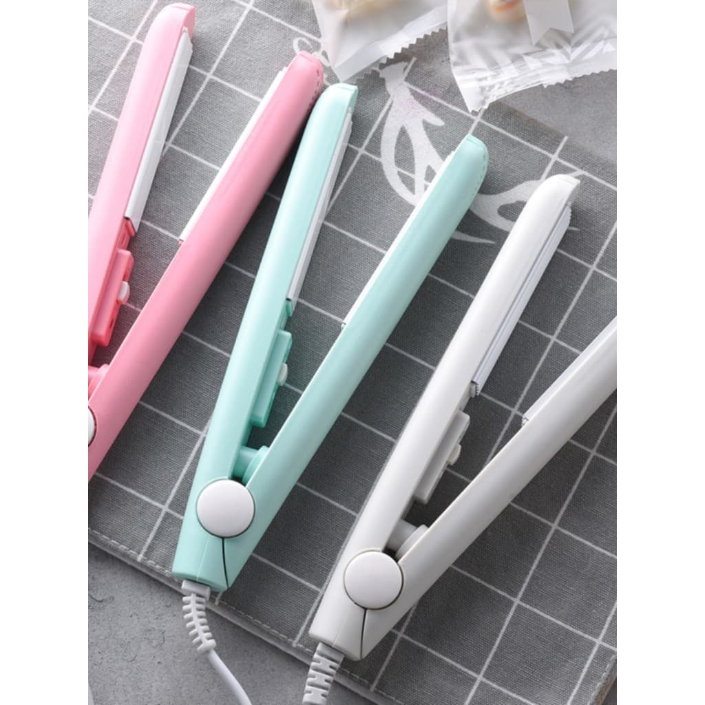 Casa Mini pressão manual portátil Nougat máquina de selagem floco de neve pastelaria saco plástico doces papel pequeno s
