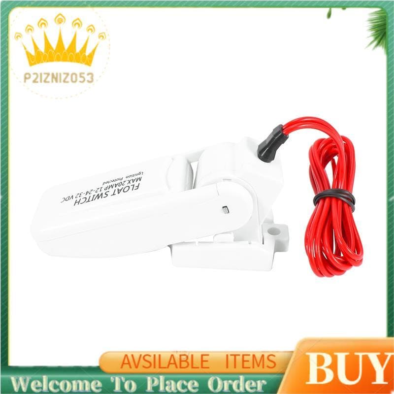 Interruptor Flutuante Da Bomba De Esgoto Automático 12V 24V Ou 32V Para Barco Iate Caravana Acampamento Água De Pesca Ma