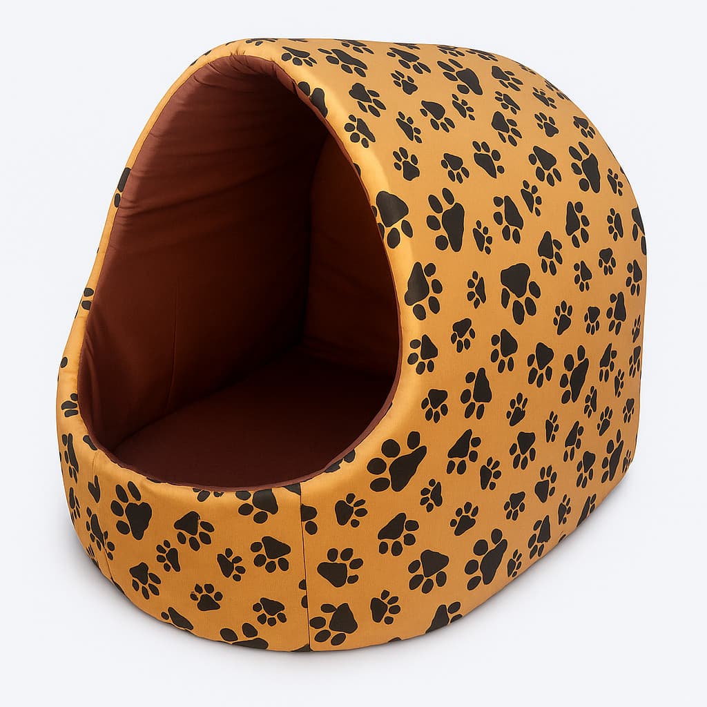Cama De Cachorro Gato Iglu Igloo Toca Fechada Kíria Têxtil Caminha Pet Tamanho M, G  e G G Antifrio