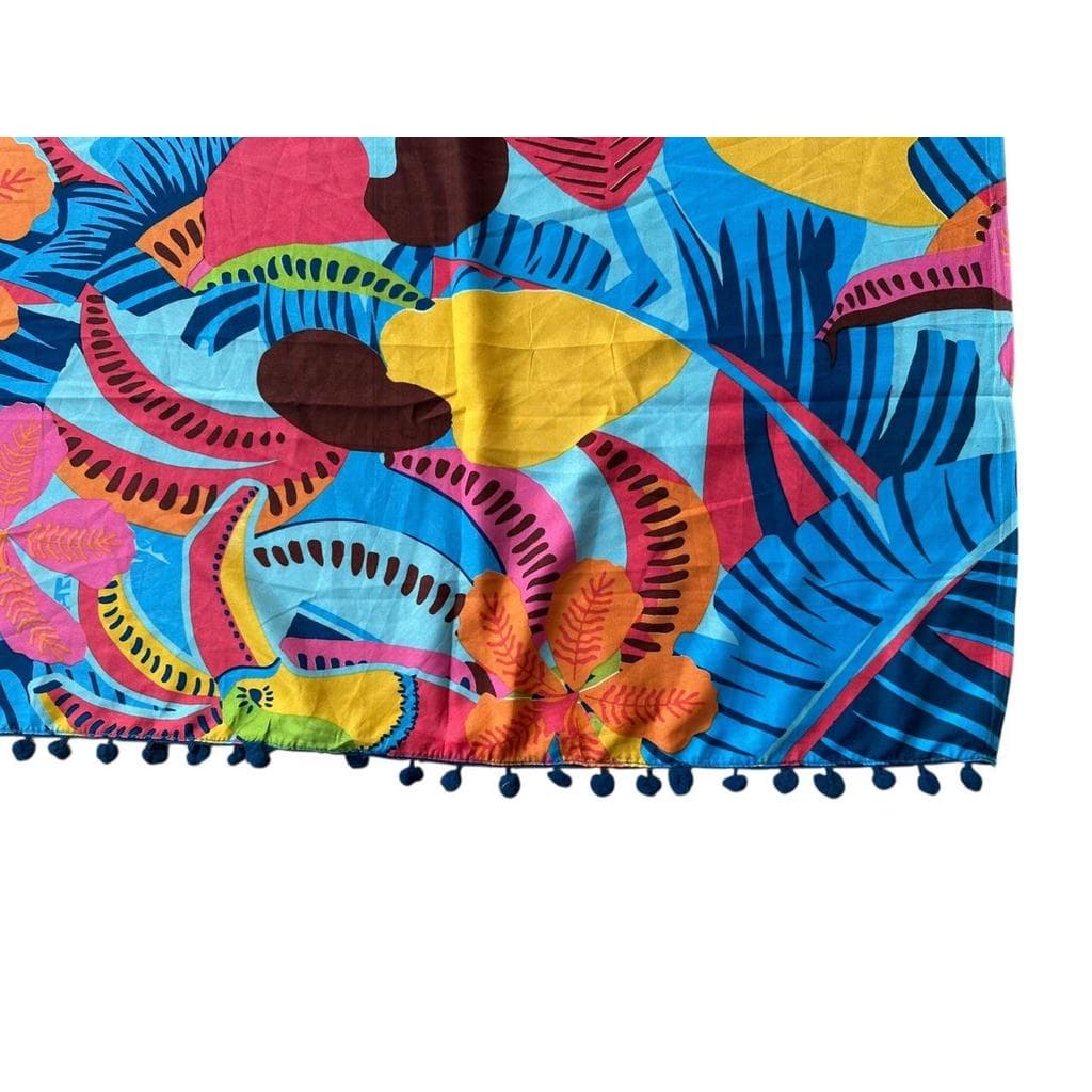 Cangao pompom poliester tropical