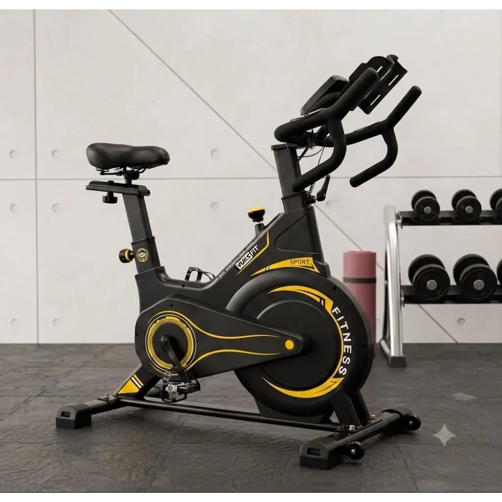 Bicicleta Spinning Ergométrica Com Roda De Inércia 13kg