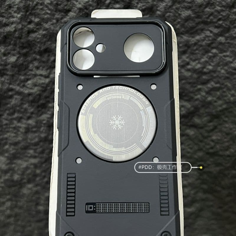 Capa para celular Xiaomi POCO F8Pro K90, com design de floco de neve, resfriamento por grafeno, K90Max, espessada, anti-