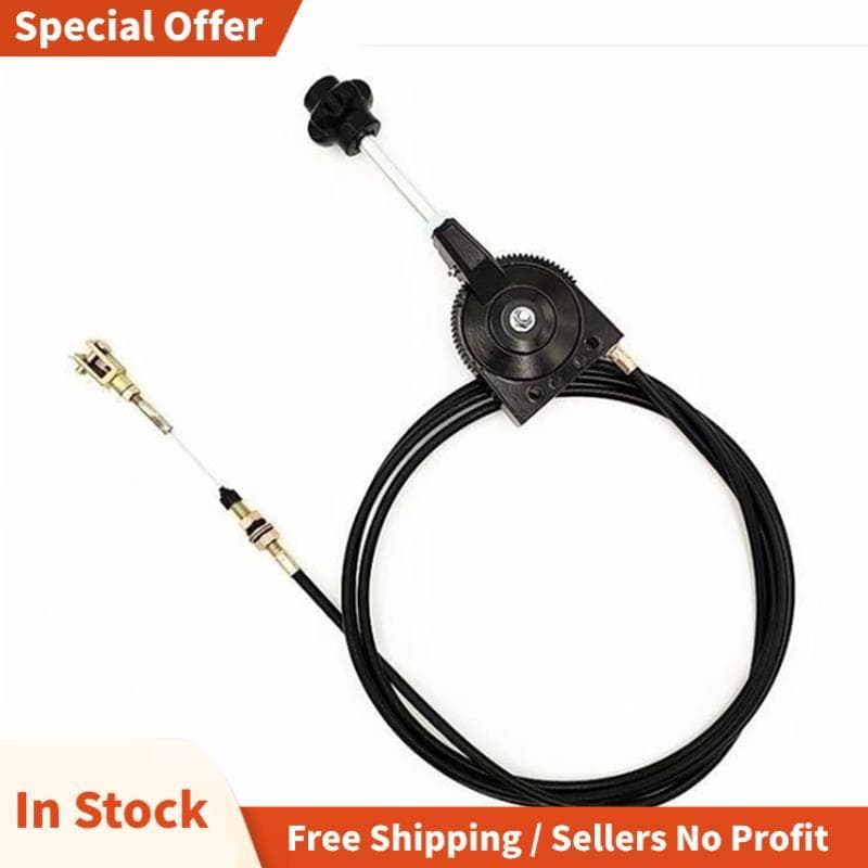 Conjunto De Cabo De Controle Do Acelerador Manual De Travamento Automático 1m Para Sistema De Espalhador De Navio Trator