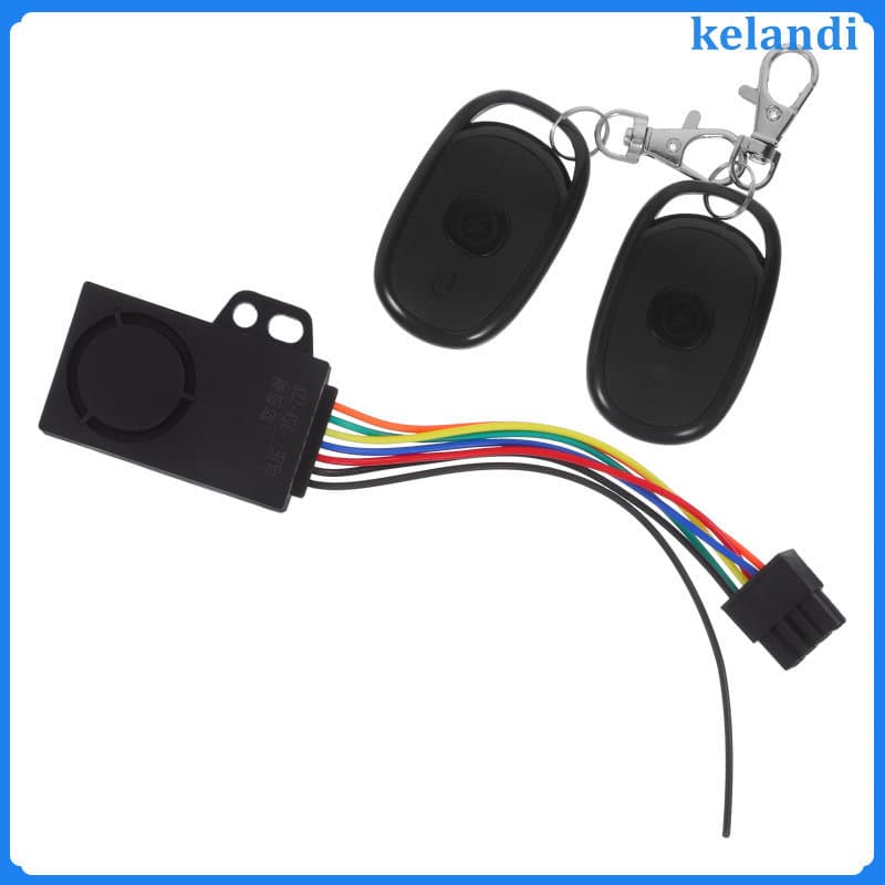 🚗 1Conjunto Alarme Sensível Preto Peça Para Ebike Uso Pesca