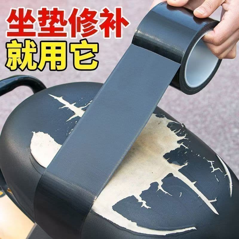 Buraco remendo Base de pano preto almofada reparação fita à prova dwaterproof água couro sofá assento mesa cadeira repar