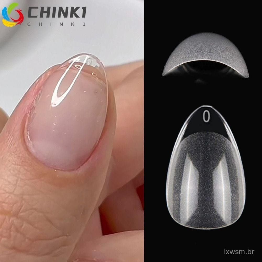 CHINK 240 Unhas Postiças, Extra Curtas XXS Gelly, Adesivas em Vários Tamanhos Pré-Formados