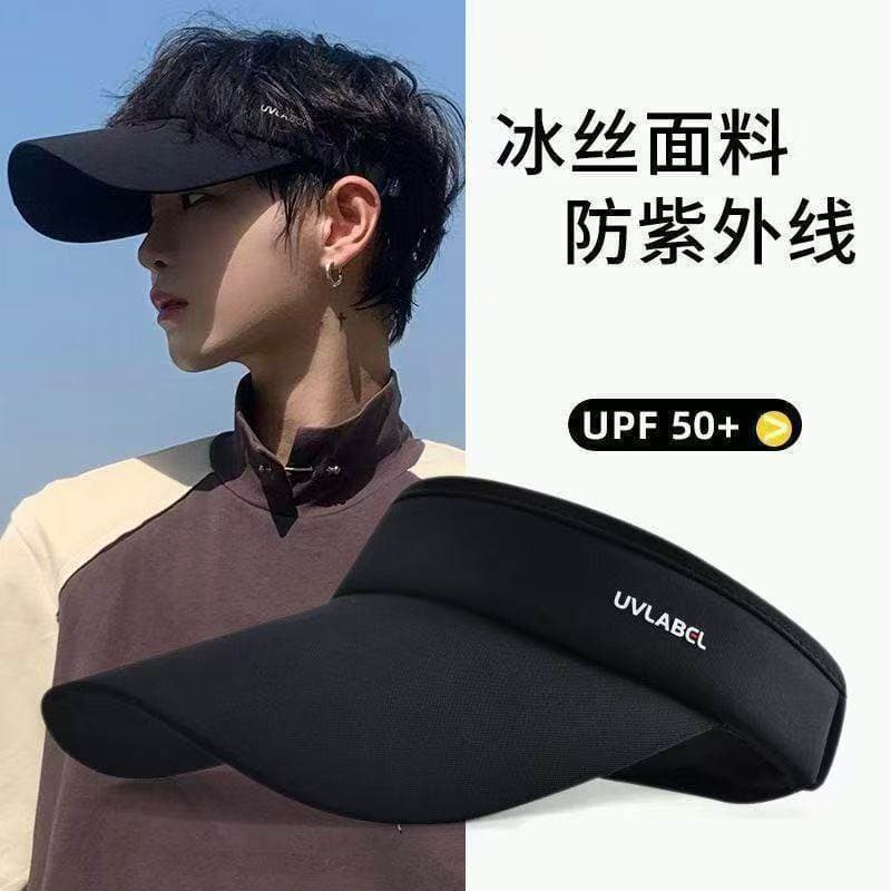 Chengdu protetor solar chapéu masculino novo estilo verão pára-sol mostrando rosto pequeno Anti-ultravioleta chapéu de s