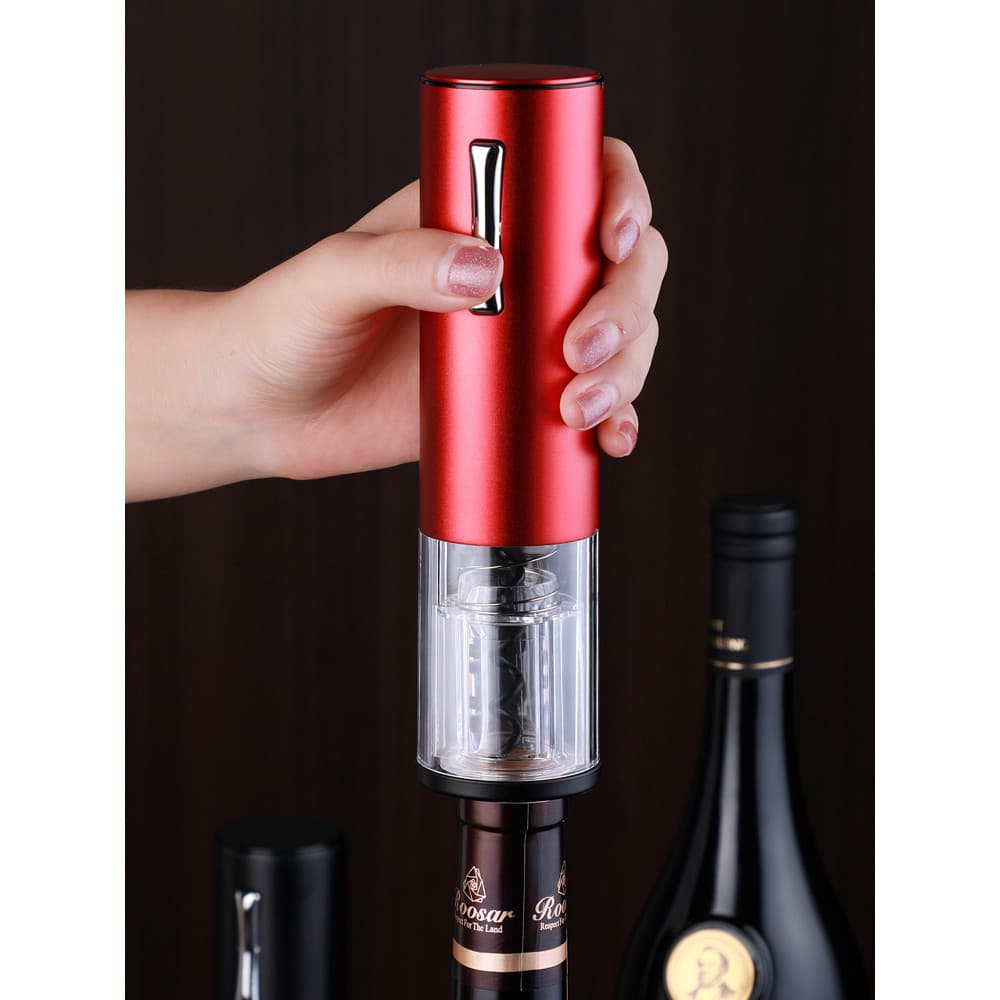 Abridor de vinho tinto aberto abridor de vinho elétrico totalmente automático doméstico abridor de vinho carregamento pe
