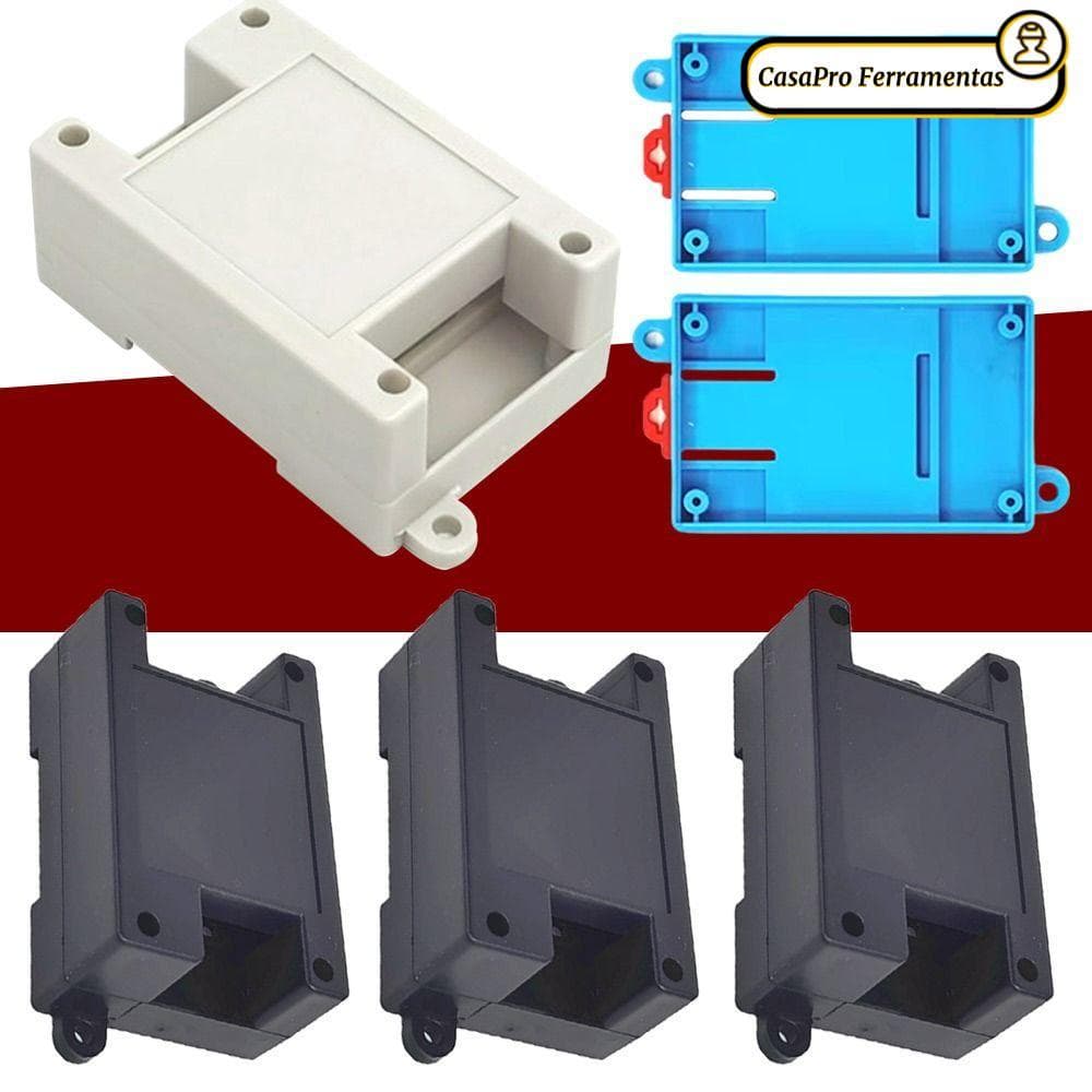 SUNSHINY 1/2pcs Projeto Eletrônico Caixa PLC Controlador Habitação ABS Plástico DIY Instrumento