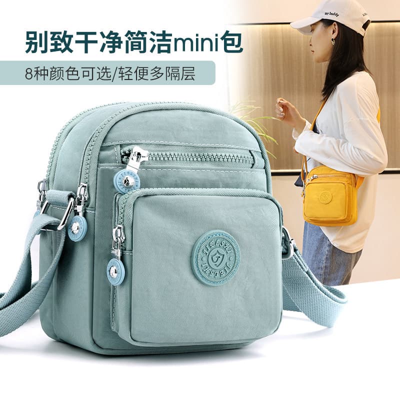 Pequeno pequeno quadrado saco feminino Crossbody 2025 novo estilo moda tendência Diagonal Mini pequeno saco de um ombro