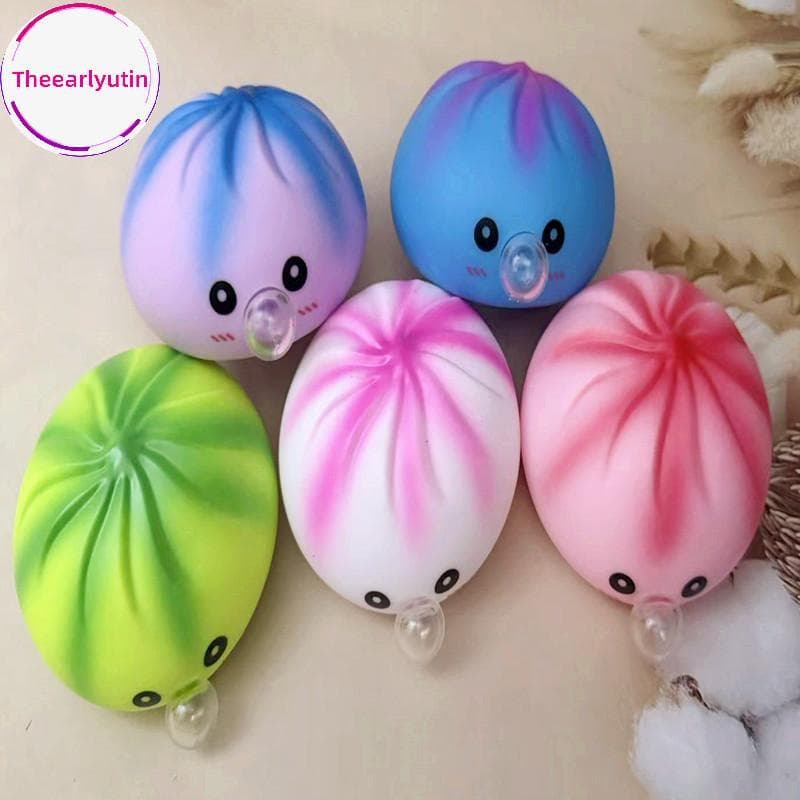 theearlyutin Charming Dumpling Stress Buster Com Efeito De Bolha E Salto Lento Para Acalmar Relaxar br