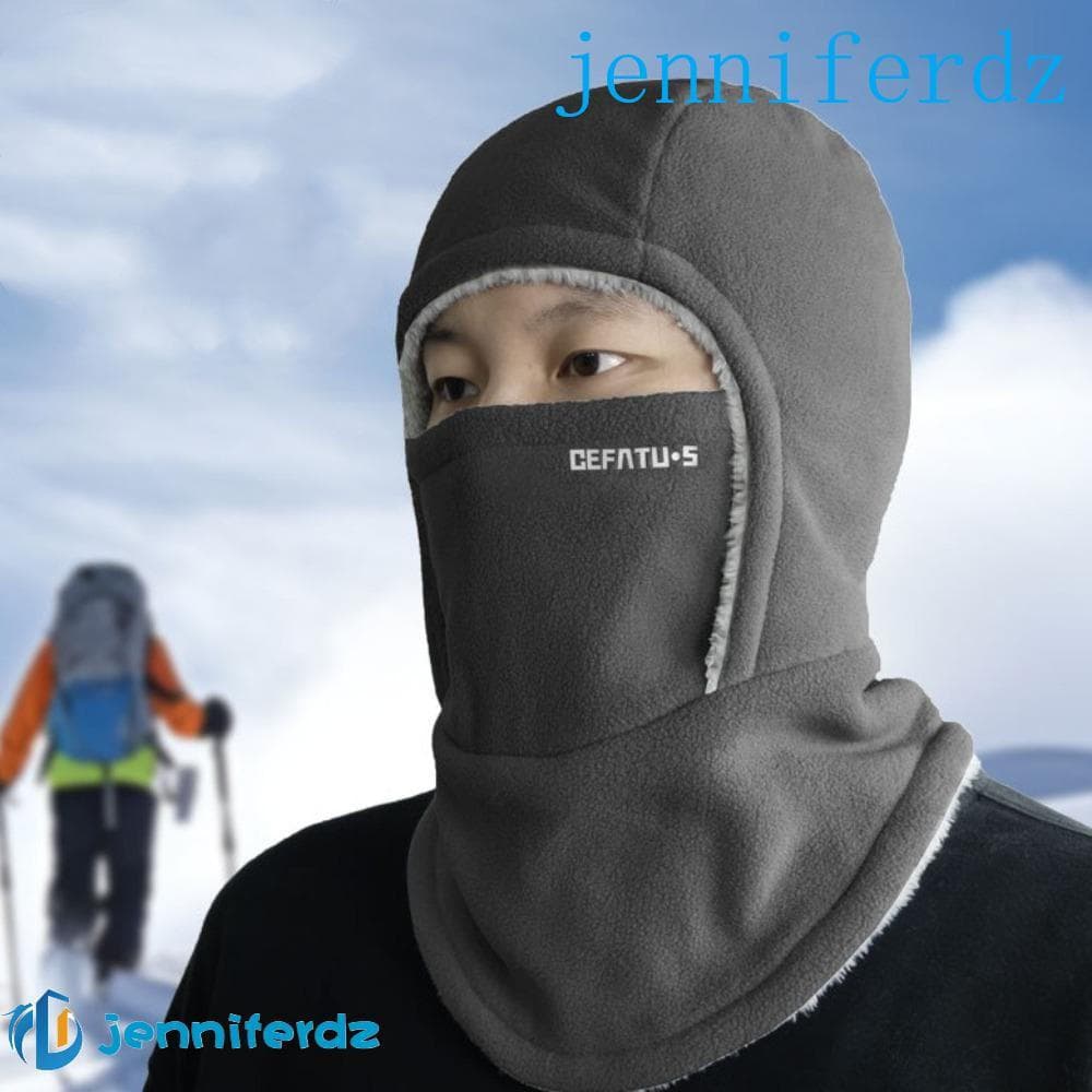 AJENNIFER Capuz E Chapéu Quente , Boné De Ciclismo Balaclava Térmica À Prova De Vento Para Esqui De Lã Frio