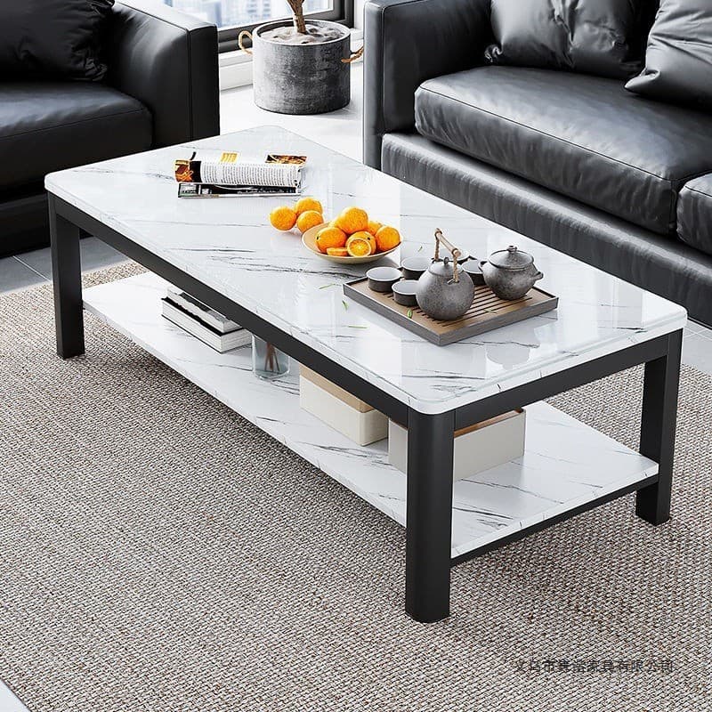 [2025NEW] Mesa de centro Sala de estar Luz doméstica Luxo Moderno Escritório Mesa de chá de vidro temperado Simples Ital