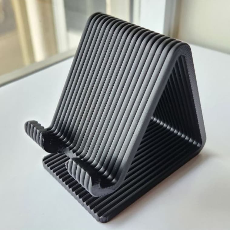 Suporte Celular Portátil Impressão 3D Mesa Escritorio Enfeite