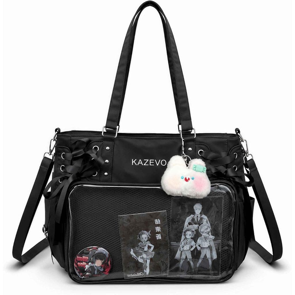 Bolsa Grande Ita Transversal, Bolsa Ita Estilo Mensageiro Fofa, Bolsa Ita Transversal Kawaii, Bolsa para Exibir Pins, Bo