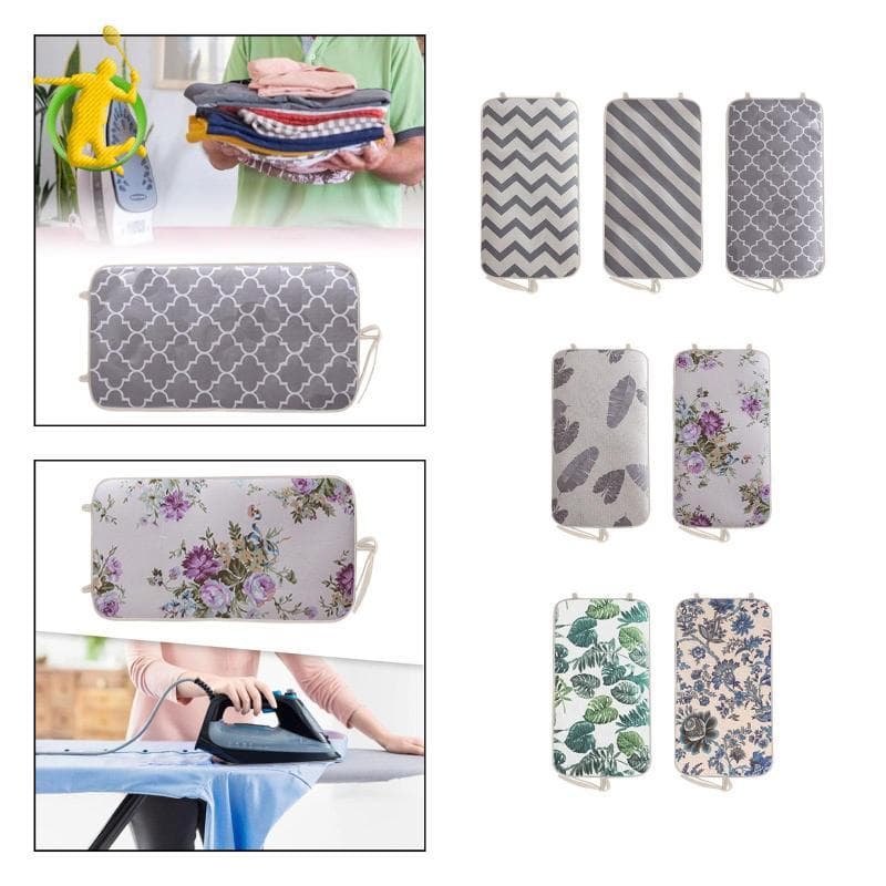 [Asiyy] Tábua De Passar Roupa Compacta , Almofada A Vapor Para Pendurar Roupas , Feita De Algodão , Dobrável , Adequada
