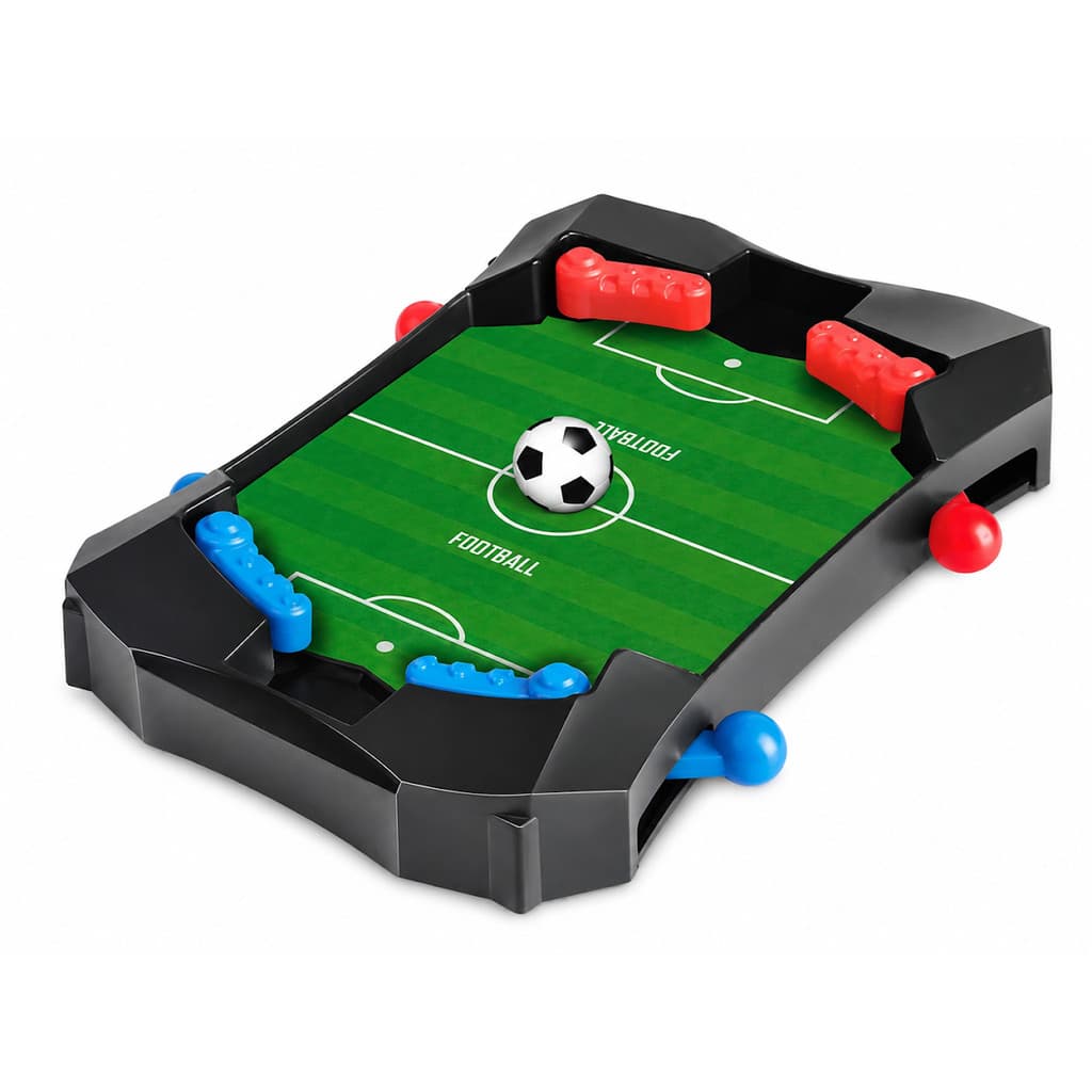 Brinquedo Jogo Futebol Mini Mesa Pebolim Pinball Rebatedor
