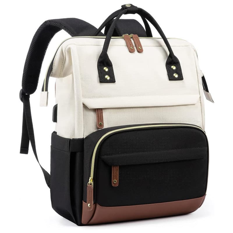 Nova mochila para Laptop mochila de negócios carteira com porta USB grande capacidade mochila Casual à prova d'água
