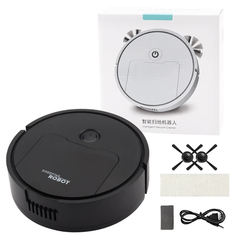 [Fácil de Usar] Robô de Limpeza Inteligente/Aspirador 3 em 1 para Limpeza Doméstica