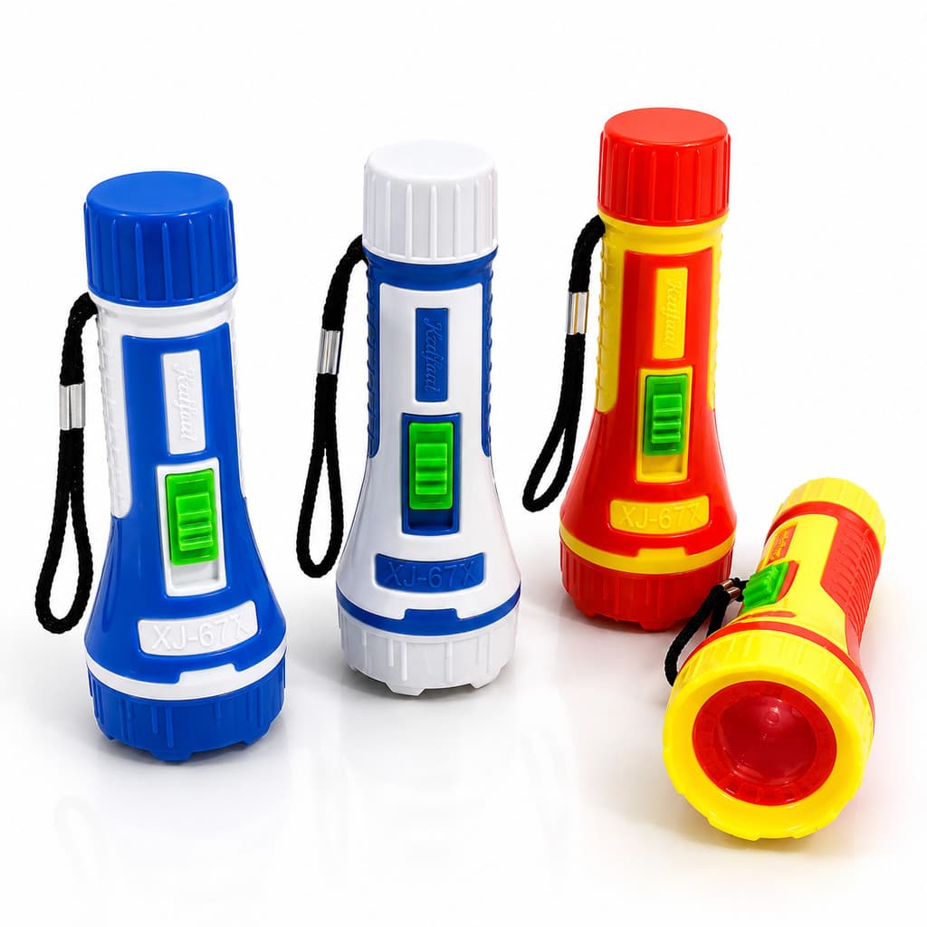 Mini Lanterna de Led Camping Infantil Colorida Com Corda Para Pendurar Lembrança Surpresa - 8/16/24/32 Unidades