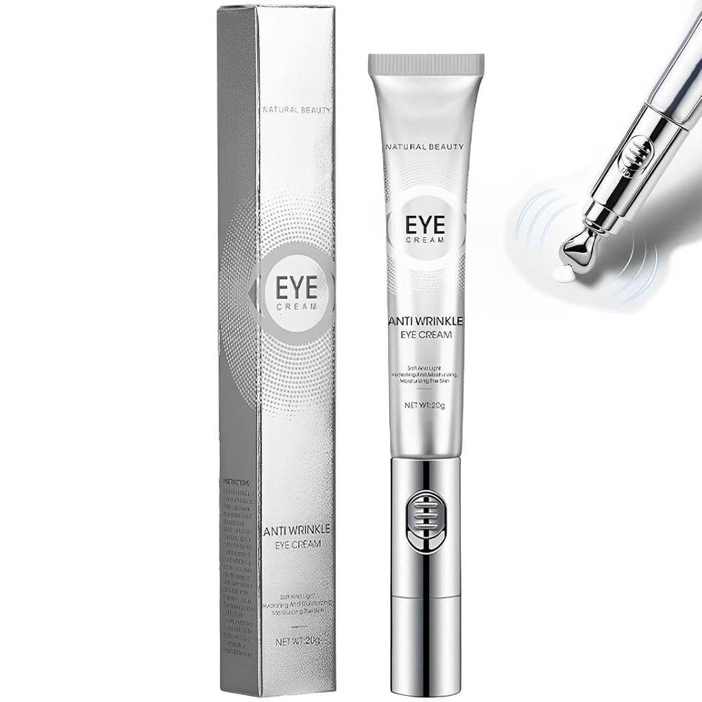 Creme para Olhos Anti-Rugas com Massagem - Creme para Olhos Inteligente com Multi-Peptídeos Firmadores e Massageador Ele