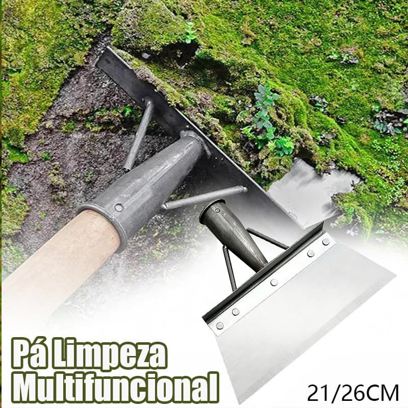 Pá De Limpeza Para Capina E Limpeza Resistente Jardim Fazenda Pastagem Uso Rural Doméstico