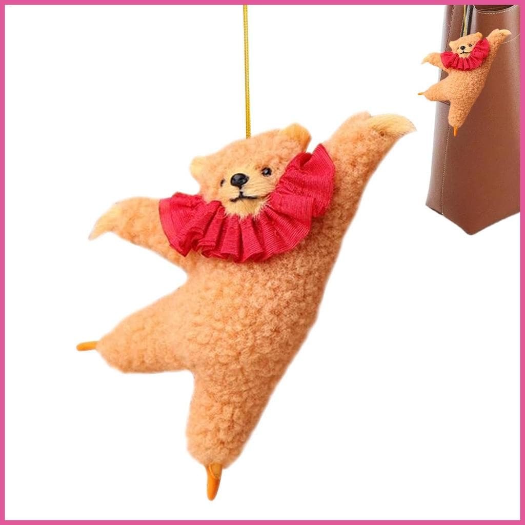 Gato Ornamentos De Animais De Pelúcia Bonito Portátil Chaveiro Bailarina Bonecas Para A Família openalbr