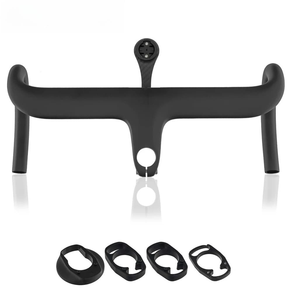 Guiador De Carbono Para Bicicleta De Estrada , Integrado Ciclismo , Sunpeed Com Espaçadores