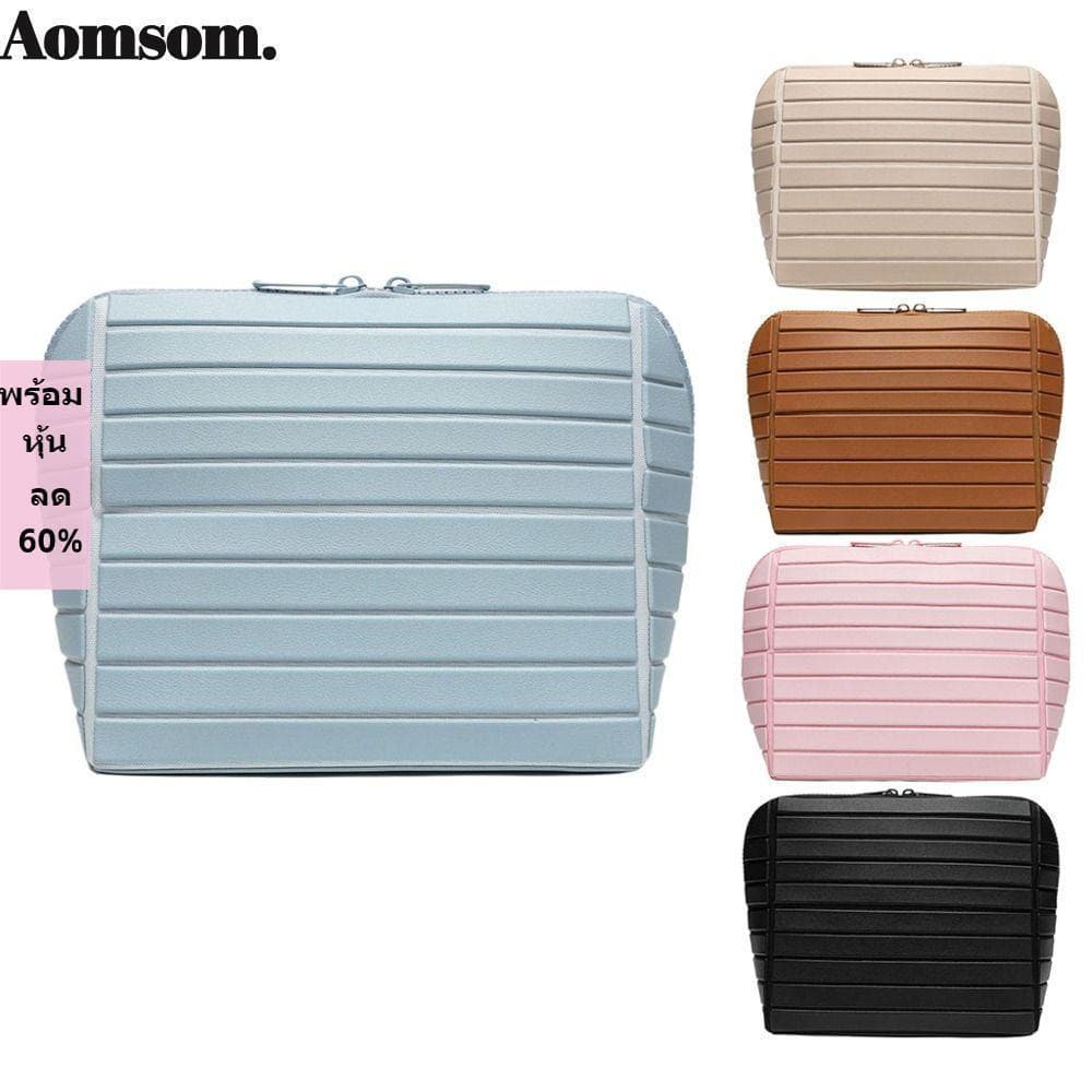 Bolsa De Maquiagem Para Viagem AOMSOM , Cosmética Com Divisórias Ajustáveis De 27 Bolsos , Organizador Prático Portátil