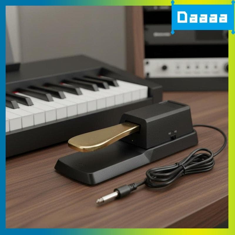 [Zzxitwyq] Pedal De Sustentação Universal De 2 Peças , Estrutura De Metal , Piano Digital , Resistente , Construção De M