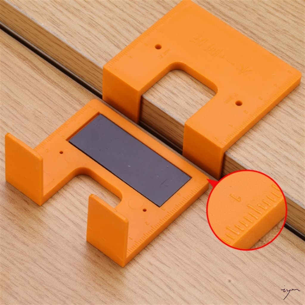 Placa De Fixação De Dobradiça ABS Posicionador Universal De Abertura De Porta Para Guarda-Roupa De Armário
