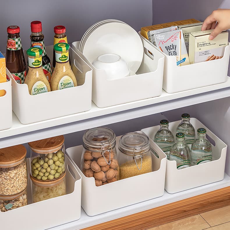 Organizador de separação de gaveta de armário Caixa de armazenamento de mesa de cozinha