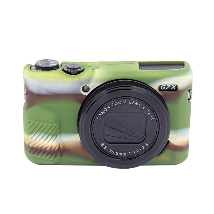Estoque Pronto Capa Protetora De Silicone Macio PULUZ Para Canon EOS G7 X Mark II