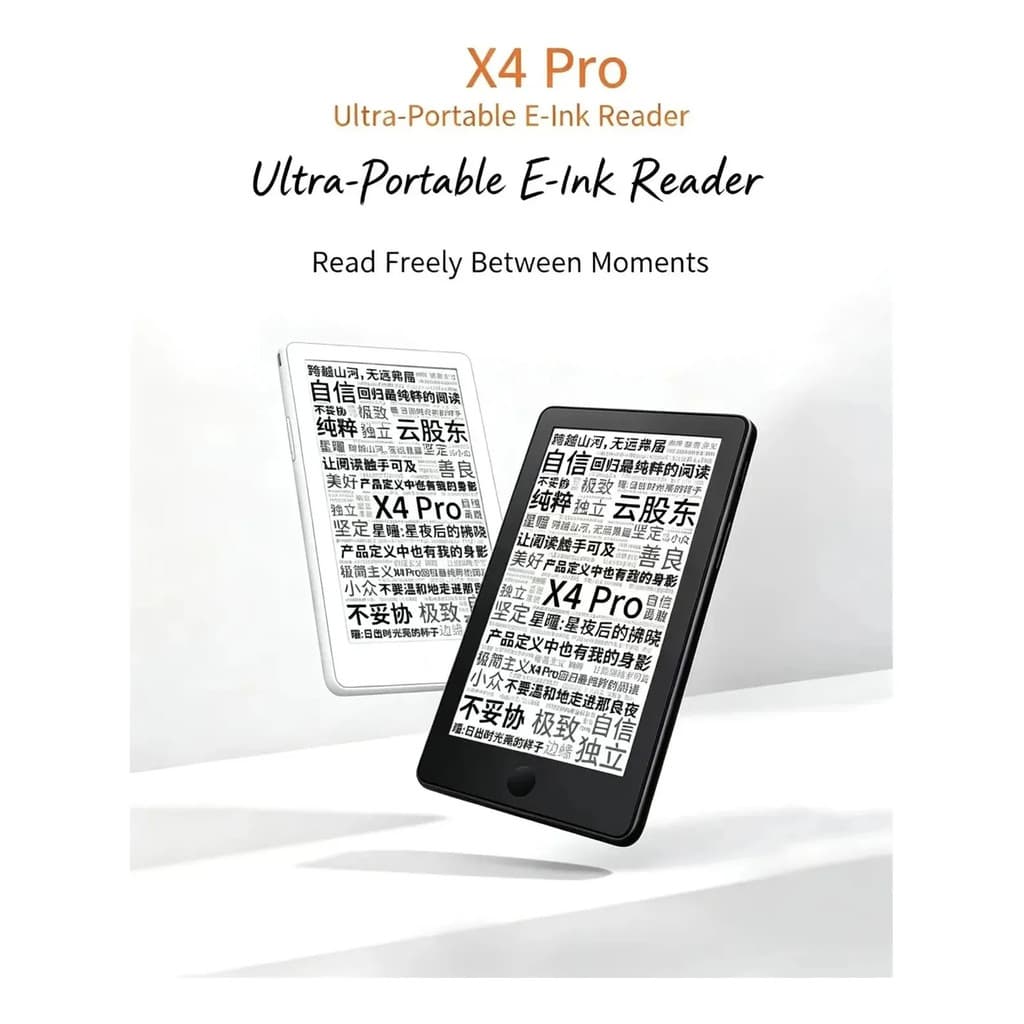 Leitor De E-book Xteink X4pro Bateria Portátil Touch screen