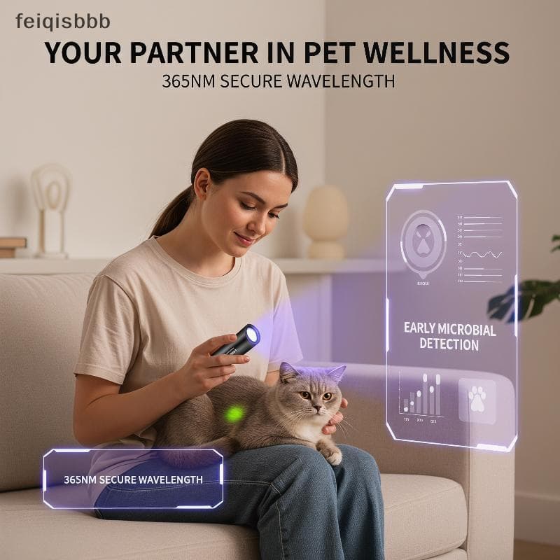 Lanterna UV Protable 365 NM Lâmpada De Teste Ultravioleta Para De Cães E Gatos , Manchas Animais De Estimação Percevejos