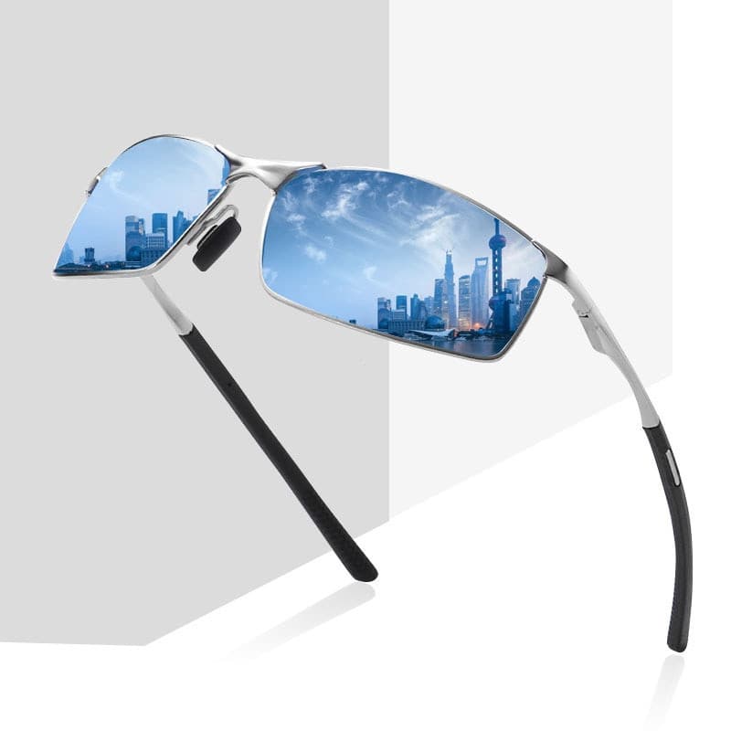 Óculos de sol polarizados leves para homens, adequados para esportes, atividades ao ar livre e direção, modelo M, lentes