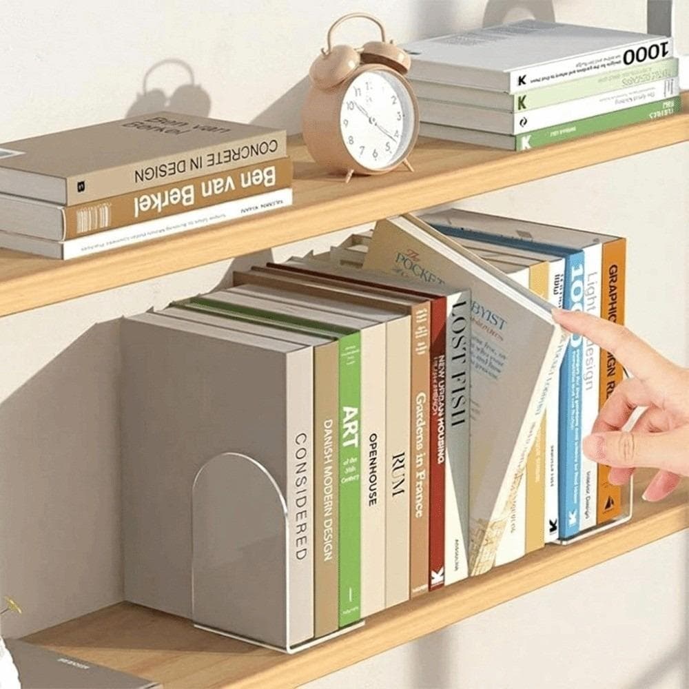 Cremalheira Acrílica Do Armazenamento Livro Desktop , Suporte Acrílico Decorativo Durável Da Exposição , Suportes Acríli