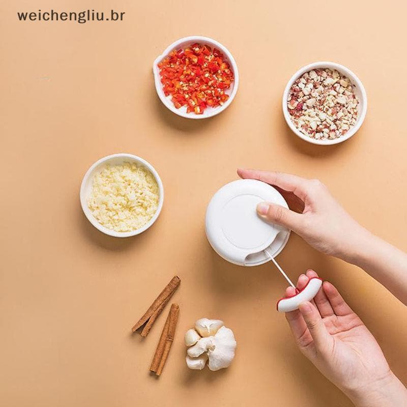 # weicheng Triturador De Alho De Plástico Prensa Cortador De Vegetais Utensílios Domésticos Picador Ralador Descascador